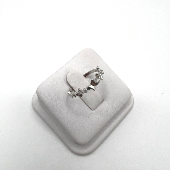 Sale $15 Firm! .925 Sterling Silver Butterfly Ring with Cz Accen… - Picture 13 of 17